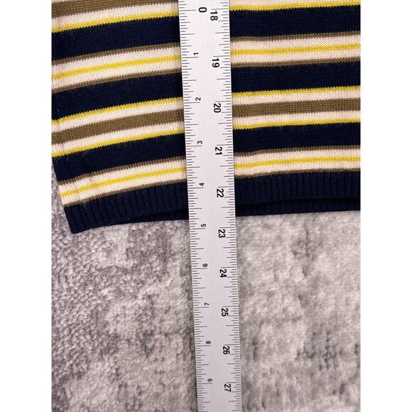 J Crew Carolyn Sweater Tee XL Womens Merino Wool Striped - Picture 6 of 9